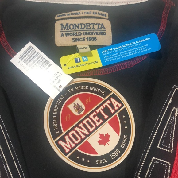 NWT Montetta CANADA Bomber Jacket Size XS - Picture 7 of 11
